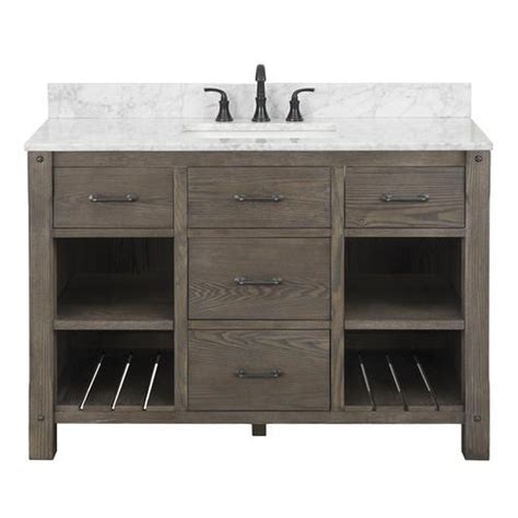 Foremost Roberson 48 W X 21 12 D Vanity Cabinet At Menards
