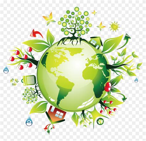 Earth Green Environmentally Friendly Go Green Environment Hd Png