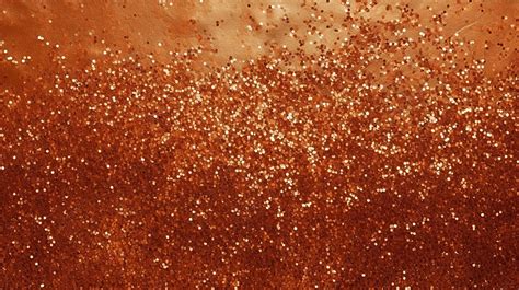 Copper Glitter Texture Christmas Abstract Background Shiny Glitter
