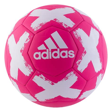 Adidas Starlancer Club Soccer Ball Shock Pink White Soccer