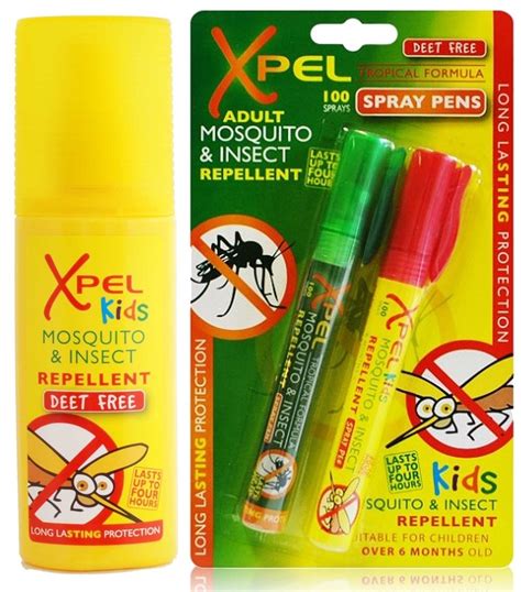 Xpel Mosquito And Insect Repellent Pump Spray Kids 70ml And Xpel Mosquito