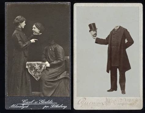 13 Wonderfully Weird Headless Victorian Photographs Artofit