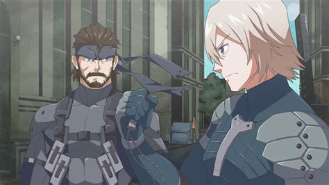 Mgs2 Solid Snake And Raiden Metal Gear Solid Metal Gear Rising Snake