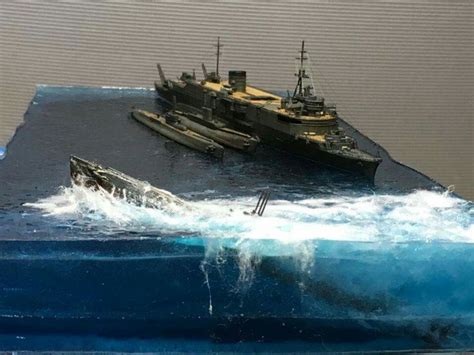 Pin By John Pardub On Water Effect Diorama Ship Model Display Model