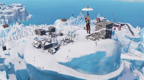 Some Of The Snow Has Melted Around The Castle Rfortnitebr