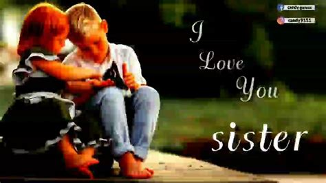 Sister Statusi Love You Sisterwhatsapp Statuscandy9151 Youtube