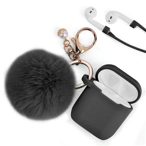 For Airpod Case Luxmo 2019 Upgrade Cute Airpods Case Cover With Pom