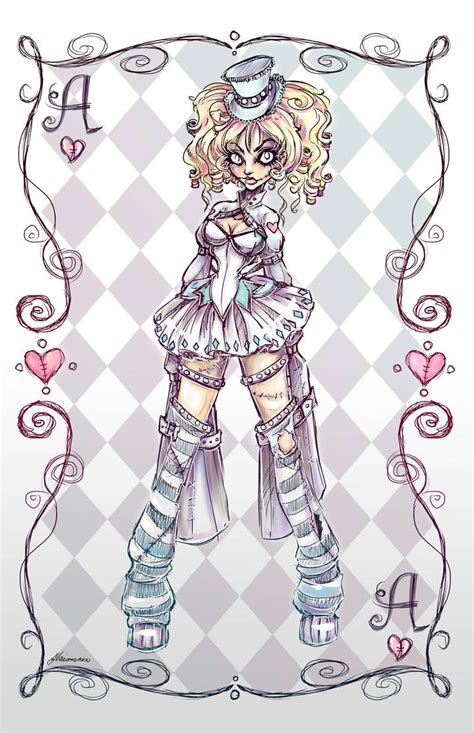 Crazy Alice Character By Noflutter Alice In Wonderland Artwork