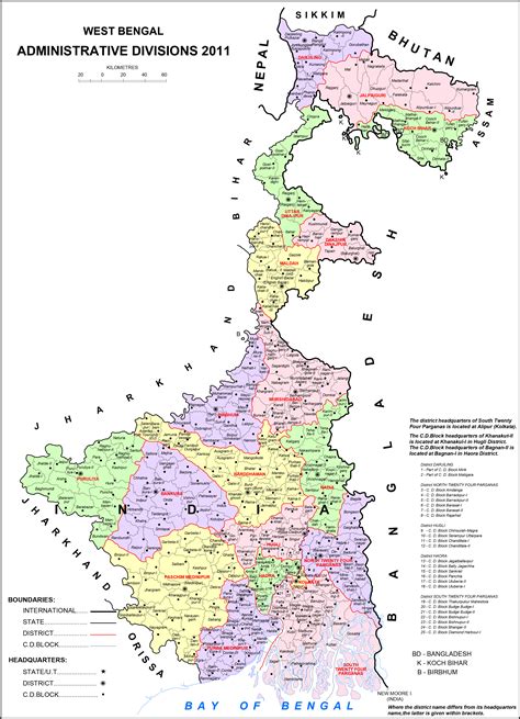 Political Map Of West Bengal Pdf Vanda Jackelyn
