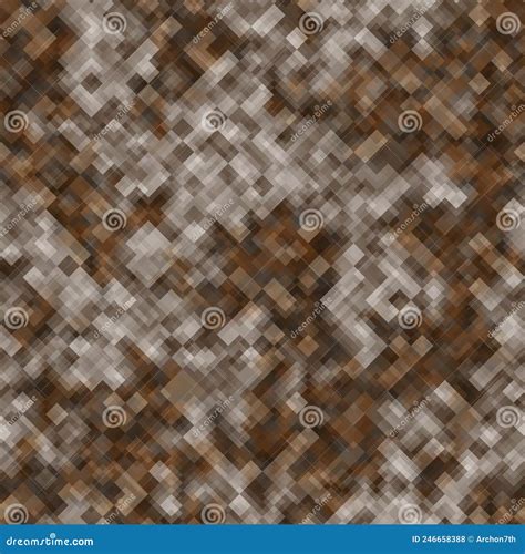 Desert Pixels Camouflage Cartoon Vector 89252305