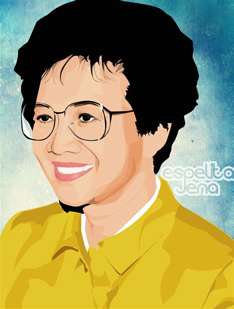 Aquino avoided the limelight, and was more comfortable among priests and nuns than politicians. Cory Aquino paintings