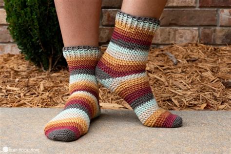 Herringbone Socks Crochet Pattern Etsy Australia
