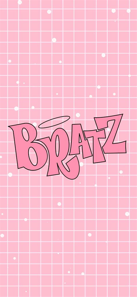 Free Download Bratz Logo Pink Aesthetic Wallpapers Pink Baddie