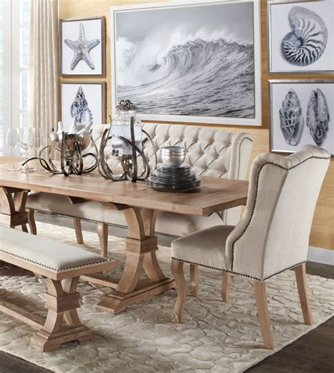 Rustic Coastal Dining Table Room Home Interior Ideas