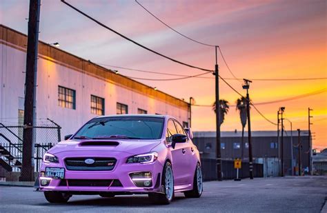 Pink 2017 Subaru Wrx Sti Limited