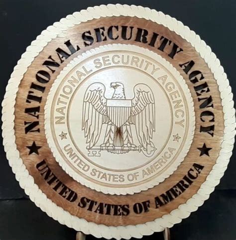 National Security Agency Nsa Plaque Ebay
