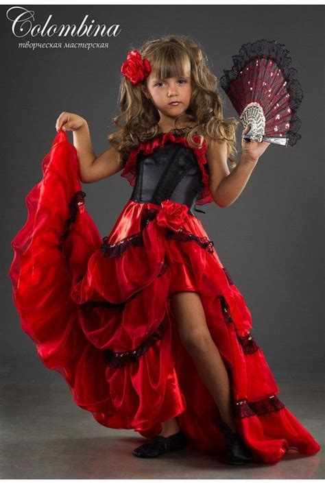 Robe jeune fille tendance enpagne / image mode africaine de bai du tableau vous etes | robe. Carnaval costume Espagnole jeune fille espagnole par ...