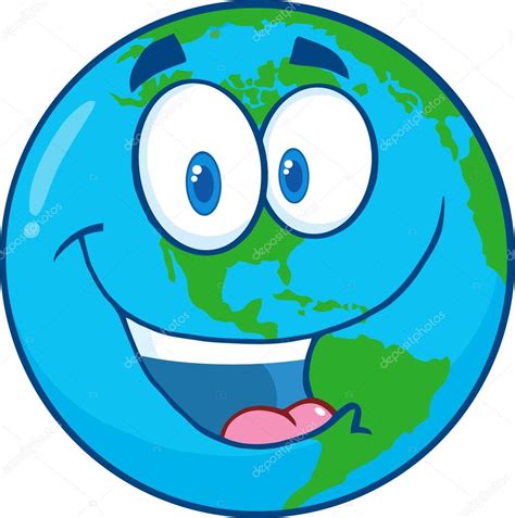 Earth Cartoon Character Stock Vector Image By ©hittoon 61085827
