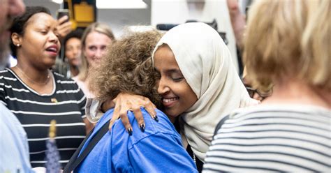 Ilhan Omar Returns To Minneapolis For Heros Welcome The New York Times