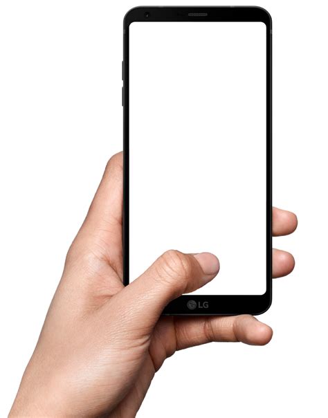 Smartphone In Hand Png