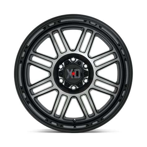 Xd Xd850 Cage 20x9 00 Gloss Black W Gray Tint Best Wheels Online