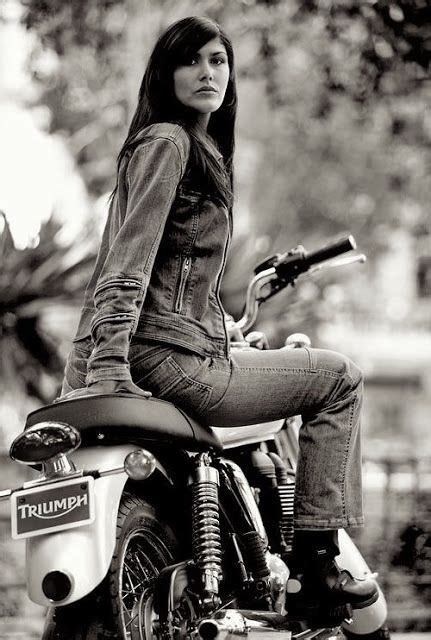 2013 April Triumph Girls Biker Girl Motorbike Girl Lady Riders