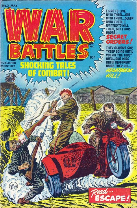Comic Book Cover For War Battles 3 Vintage Comics Vintage Books