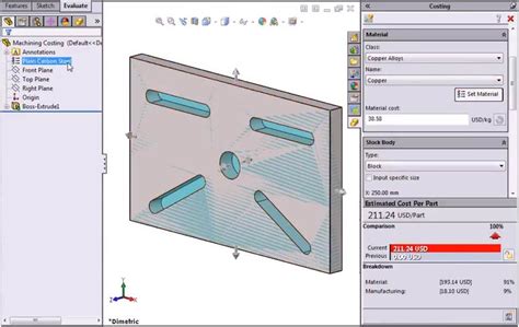 Solidworks Costing An In Depth Review Part 5 Task Pane Manager And