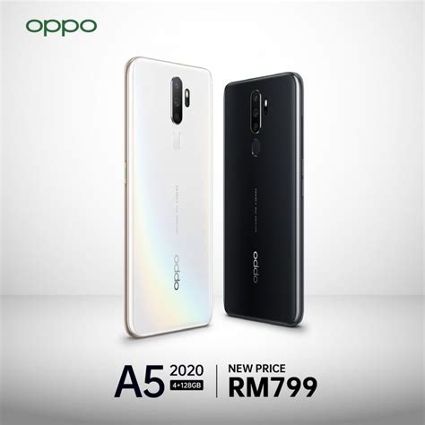 Oppo a5 2020 merupakan handphone hp dengan kapasitas 5000mah dan layar 6.5 yang dilengkapi dengan kamera belakang 12 + 8 + 2mp dengan tingkat densitas piksel sebesar 270ppi dan tampilan resolusi sebesar 720 x 1600pixels. Harga Jualan Oppo A5 (2020) Dengan Bateri 5000mAh ...