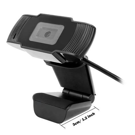 Usb 12mp Hd Pro Webcam Camera Video Built In Microphone Mic For Pc