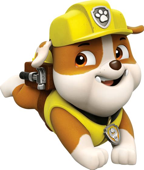 Rubble 2 Paw Patrol Clipart Png
