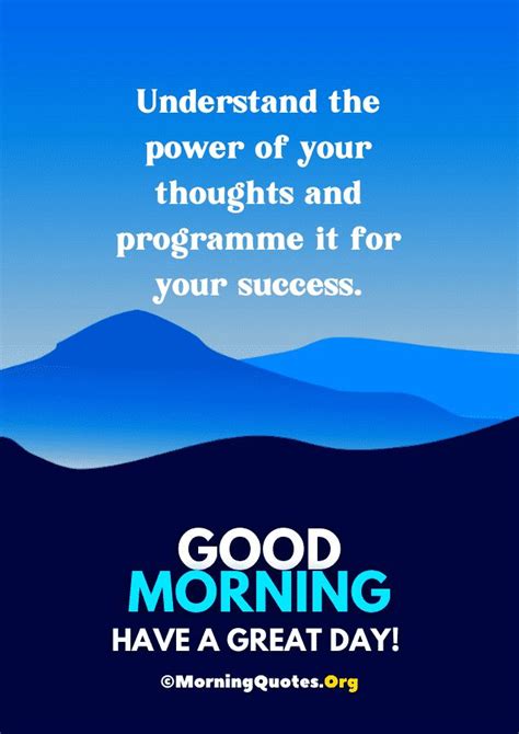 25 Success Good Morning Quotes For Inspiring Day Morning Quotes