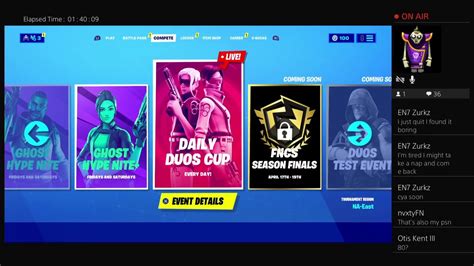 Fortnite Daily Duos Cup Live Youtube