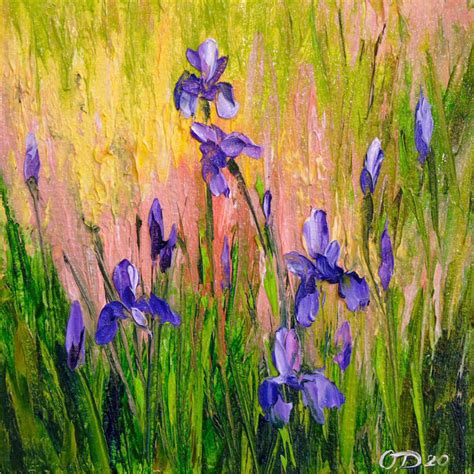 ‘irises By Olha Darchuk As A Print Or Poster Posterlounge