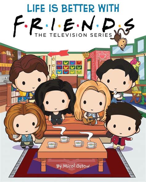 Después Del Reencuentro Friends Vuelve En Un Libro Con Ilustraciones