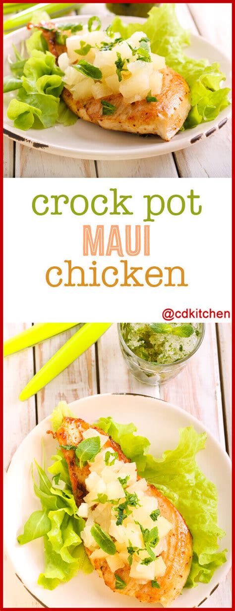 —loanne chiu, fort worth, texas. Crock Pot Maui Chicken Recipe from CDKitchen.com