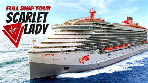 Virgin Scarlet Lady Full Walkthrough Ship Tour And Review 4k Virgin