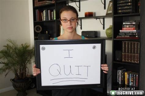 Hot Piece Of Ass Who Quit Job Was Probably A Stunt