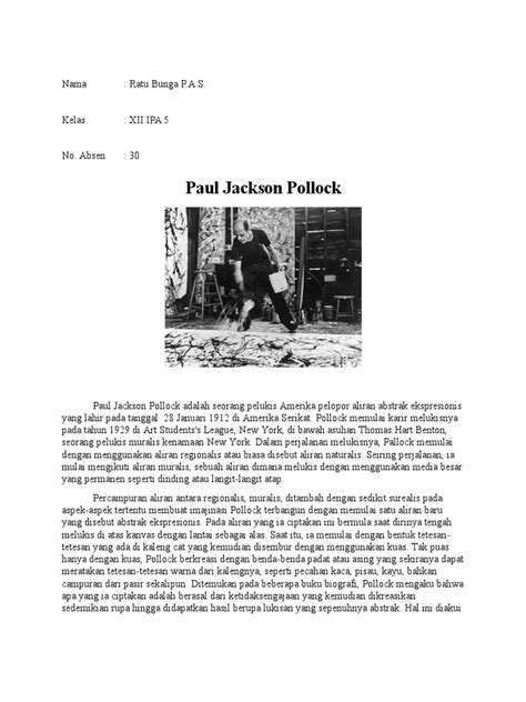 The Deep 1953 Jackson Pollock Pdf