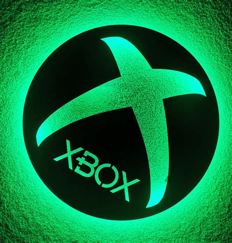Xbox Inspired Wall Led Light Night Light Etsy