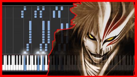 Bleach Alones Anime Easy Piano Tutorial Synthesia Hd Youtube