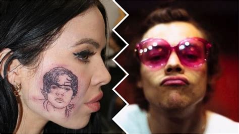 This Singer Who Got Harry Styles Face Tattoo Reveals It Was Fake