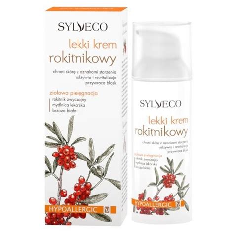 Sylveco Light Sea Buckthorn Cream 50ml Cosmetics Natural Cosmetics