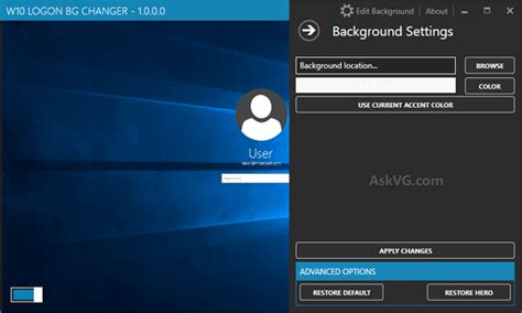How To Disable Or Change Background Image Of Windows 10 Login с