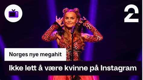 Caroline Berg Eriksen Ikke lett å være kvinne på Instagram TV 2