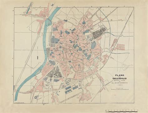 Plano de Valladolid Tamaño completo Gifex