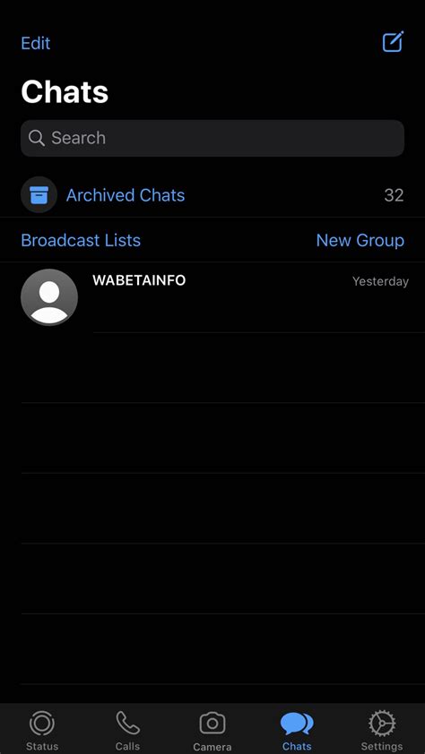 Whatsapp Beta Gets Ios 13 Dark Mode Support Iclarified