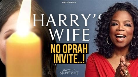 Harry´s Wife No Oprah Invite Meghan Markle Youtube