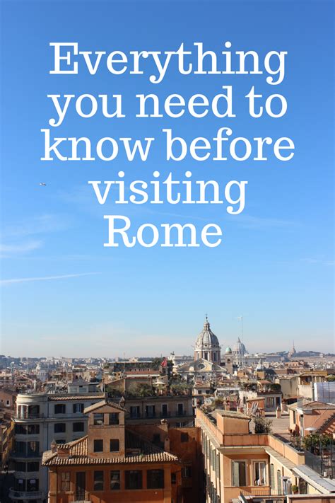 the top essential tips for visiting rome the eternal city yoko meshi italy travel guide