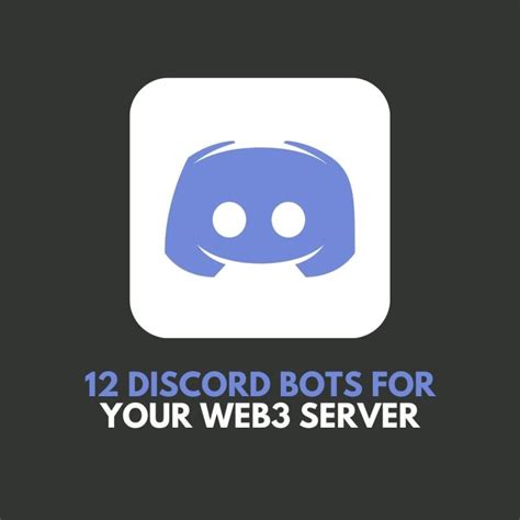 13 Discord Bots For Your Web3 Server By Category Retro Canvas
